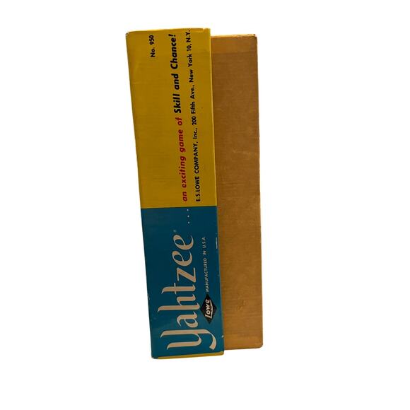 Vintage 1956 Yahtzee Game by E.S. Lowe - Picture 4 of 8